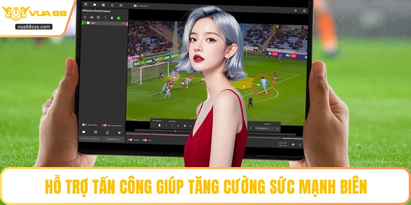 Hỗ trợ tấn công giúp tăng cường sức mạnh biên
